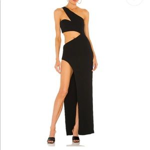 Revolve h:ours black dress